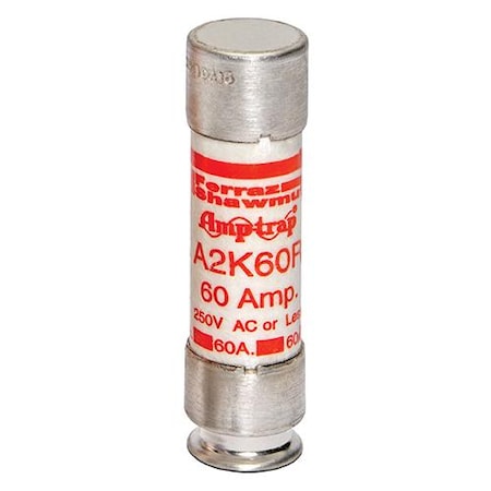 UL Class Fuse, RK1 Class, A2K-R Series, Fast-Acting, 60A, 250V AC MPN:A2K60R