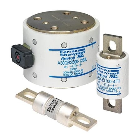 Automotive Fuse, A30QS Series, 350A, 300V DC, Non-Indicating MPN:A30QS350-4