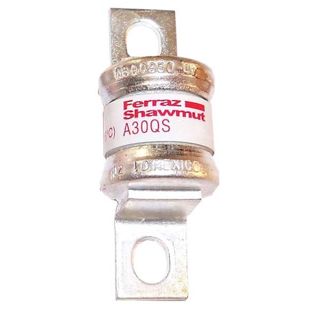 Semiconductor Fuse, 50A, Fast-Acting, 300V AC, Bolt-On MPN:A30QS50-4L