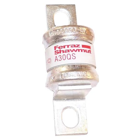 Semiconductor Fuse, 75A, Fast-Acting, 300V AC, Bolt-On MPN:A30QS75-4L