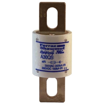 Semiconductor Fuse, 800A, Fast-Acting, 300V AC, Bolt-On MPN:A30QS800-4