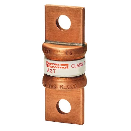 UL Class Fuse, T Class, Very Fast-Acting, 80A, 300V AC, Non-Indicating MPN:A3T80