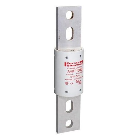 UL Class Fuse, L Class, A4BT Series, Time-Delay, 1000A, 600V AC MPN:A4BT1000