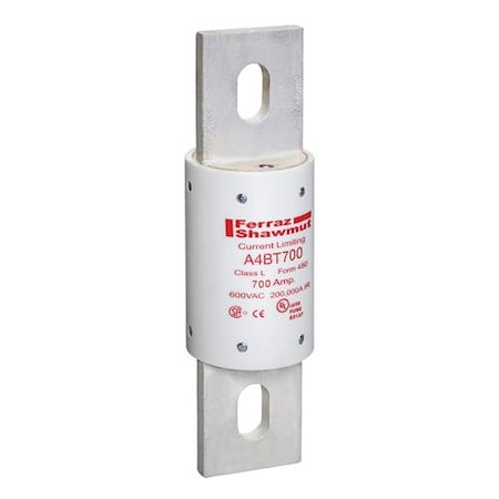 UL Class Fuse, L Class, A4BT Series, Time-Delay, 700A, 600V AC MPN:A4BT700