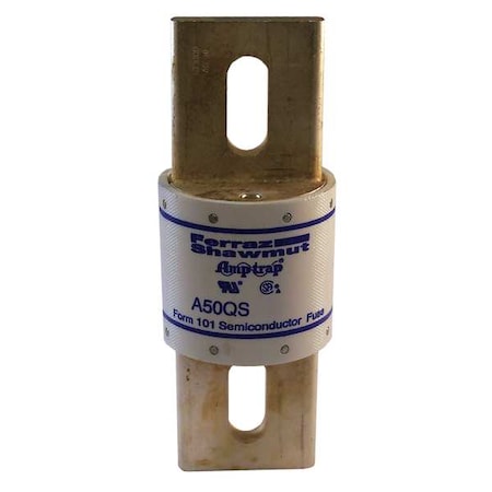 Semiconductor Fuse, 800A, Fast-Acting, 500V AC, Bolt-On MPN:A50QS800-4