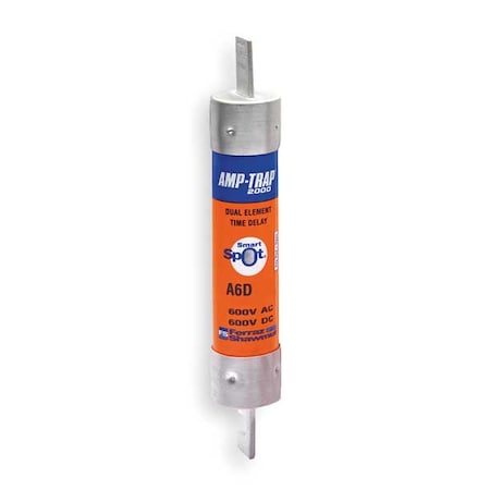 UL Class Fuse, RK1 Class, Time-Delay, 450A, 600V AC, Indicating MPN:A6D450R