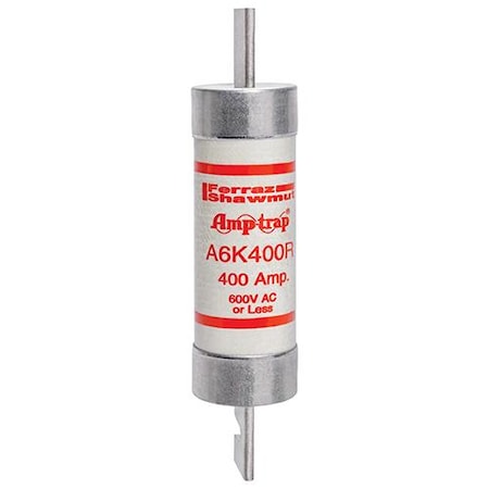 UL Class Fuse, RK1 Class, A6K-R Series, Fast-Acting, 400A, 600V AC MPN:A6K400R