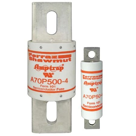 Semiconductor Fuse, A70P Series, 25A, Fast-Acting, 700V AC, Ferrule MPN:A70P25-1