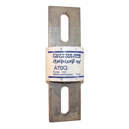 Semiconductor Fuse, 600A, Fast-Acting, 700V AC, Bolt-On MPN:A70Q600-4