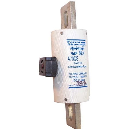 Semiconductor Fuse, 250A, Fast-Acting, 700V AC, Bolt-On MPN:A70QS250-4IL
