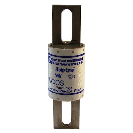 Semiconductor Fuse, 600A, Fast-Acting, 700V AC, Bolt-On MPN:A70QS600-4K
