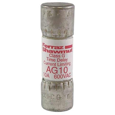 UL Class Fuse, G Class, Fast-Acting, 1.5A, 600V AC, Non-Indicating MPN:AG1-1/2