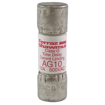 UL Class Fuse, G Class, Fast-Acting, 2A, 600V AC, Non-Indicating MPN:AG2
