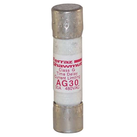 UL Class Fuse, G Class, Time-Delay, 25A, 480V AC, Non-Indicating MPN:AG25