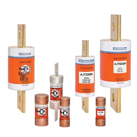 UL Class Fuse, J Class, AJT Series, Time-Delay, 200A, 600V AC, Indicating MPN:AJT200EI
