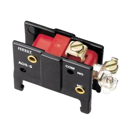 Fuse Switch, 1 to 4A Amp Range, 250V AC Volt Rating, Quick Connect MPN:AOS-S