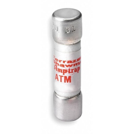 Midget Fuse, Fast-Acting, 50A, 600V AC, Non-Indicating, 10kA at 600V AC MPN:ATM30/50