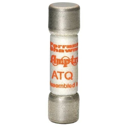 Midget Fuse, Time-Delay, 3.50A, 500V AC, Non-Indicating, 10kA at 500V AC MPN:ATQ3-1/2