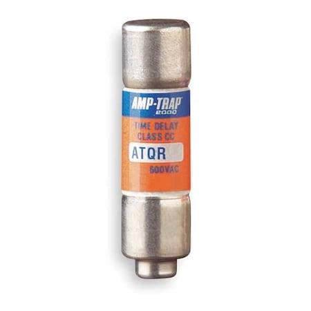 CC Class, Time-Delay, 1.5A, 600V AC, Non-Indicating MPN:ATQR1-1/2