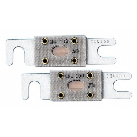 Forklift Limiter Fuse, CNL Series, 35A, Time-Delay, 80V AC, Bolt-On MPN:CNL35