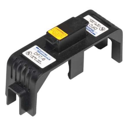 Fuse Cover, 35 to 60A Amp Range, 600V AC/DC Volt Rating, 1 Poles MPN:DFC-6