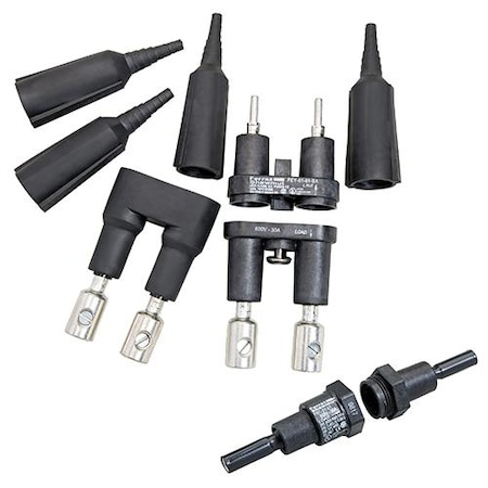 Fuse Holder, 1 Poles, 600V AC/DC Volt Rating MPN:FEC-11-11