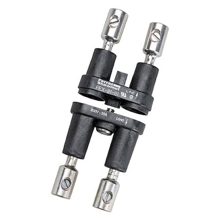 Fuse Holder, 2 Poles, 600V AC/DC Volt Rating MPN:FEX-81-81