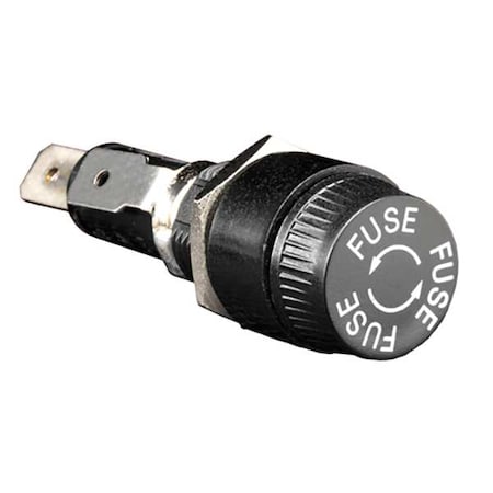 Fuse Holder, 0 to 10A Amp Range, 250V AC/DC Volt Rating, 1 Poles, Quick Connect MPN:GPM-G5