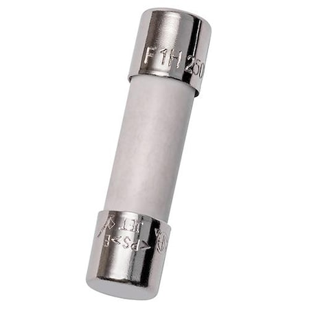 Ceramic Fuse, GSD Series, Fast-Acting, 2A, 250V AC, 1.5kA at 250V AC MPN:GSD2