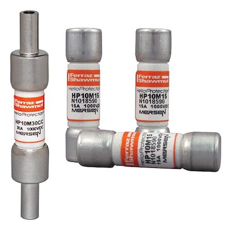 Midget Fuse, HP10M Series, 25A, 1000V AC, 10kA MPN:HP10M25