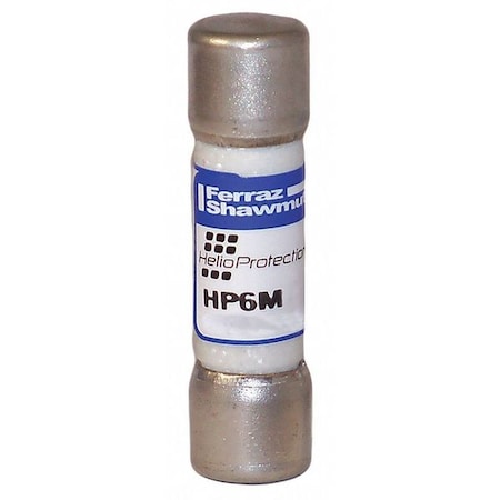 Solar Fuse, 20A, Fast-Acting, Not Rated, Cylindrical MPN:HP6M20