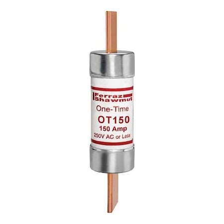 UL Class Fuse, K5 Class, OT Series, Fast-Acting, 150A, 250V AC MPN:OT150