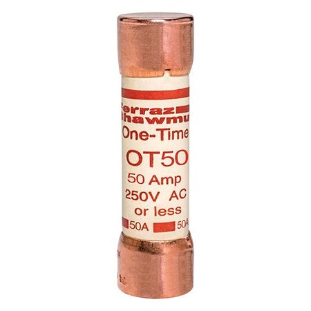 UL Class Fuse, K5 Class, OT Series, Fast-Acting, 50A, 250V AC MPN:OT50