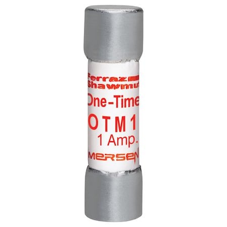 Midget Fuse, OTM Series, Fast-Acting, 1A, 250V AC, 10kA MPN:OTM1