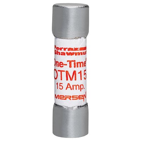 Midget Fuse, OTM Series, Fast-Acting, 15A, 250V AC, 10kA MPN:OTM15