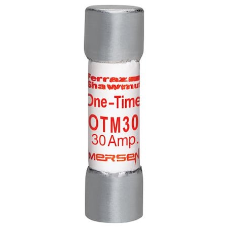 Midget Fuse, OTM Series, Fast-Acting, 30A, 250V AC, 10kA MPN:OTM30
