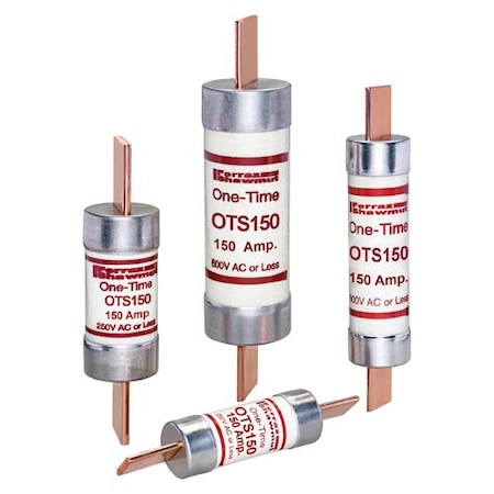 UL Class Fuse, K5 Class, OTS Series, Fast-Acting, 150A, 600V AC MPN:OTS150