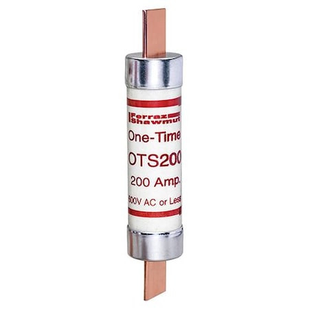 UL Class Fuse, K5 Class, OTS Series, Fast-Acting, 200A, 600V AC MPN:OTS200