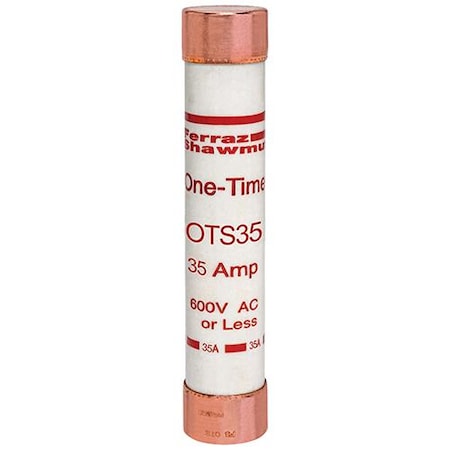 UL Class Fuse, K5 Class, OTS Series, Fast-Acting, 35A, 600V AC MPN:OTS35