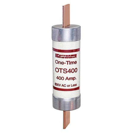 UL Class Fuse, K5 Class, OTS Series, Fast-Acting, 400A, 600V AC MPN:OTS400