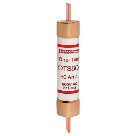UL Class Fuse, K5 Class, OTS Series, Fast-Acting, 80A, 600V AC MPN:OTS80
