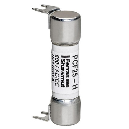 UL Class Fuse, Fast-Acting, 25A, 600V AC MPN:PCF25-H