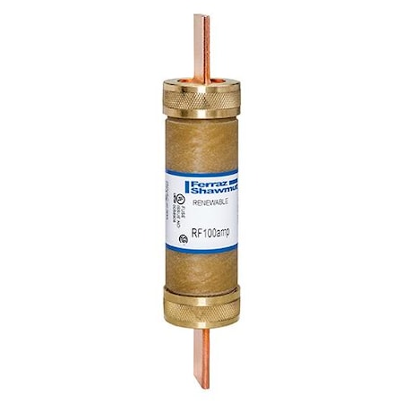 UL Class Fuse, H Class, RF Series, Fast-Acting, 100A, 250V AC MPN:RF100