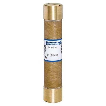 UL Class Fuse, H Class, RFS Series, Fast-Acting, 60A, 600V AC MPN:RFS60