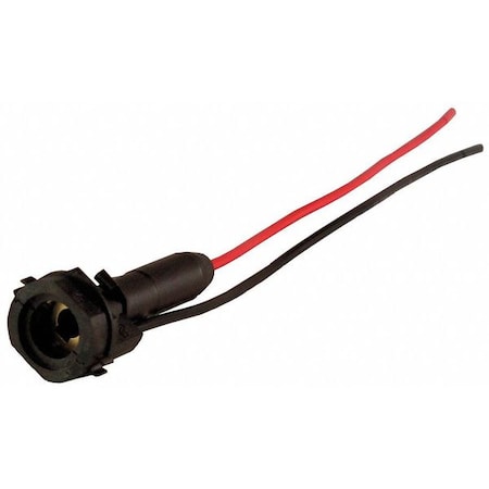 Fuse Holder, 0 to 15A Amp Range, 300V AC Volt Rating, 1 Poles, Wire Leads MPN:SHR