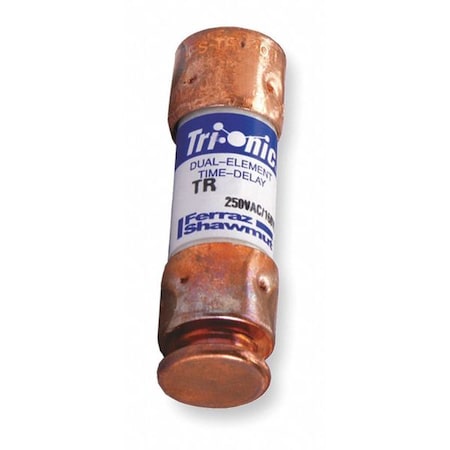 UL Class Fuse, RK5 Class, Time-Delay, 17.50A, 250V AC, Non-Indicating MPN:TR17-1/2R