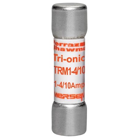 Midget Fuse, TRM Series, Time-Delay, 1.4A, 250V AC, 10kA MPN:TRM1-4/10