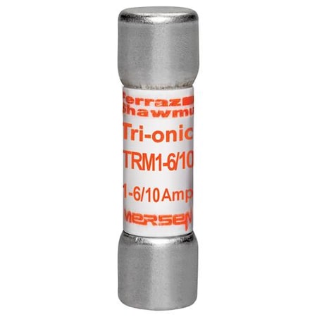 Glass Fuse, TRM Series, Time-Delay, 1.6A, 250V AC, 30A at 250V AC MPN:TRM1-6/10