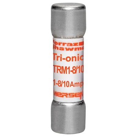 Midget Fuse, TRM Series, Time-Delay, 1.8A, 250V AC, 10kA MPN:TRM1-8/10