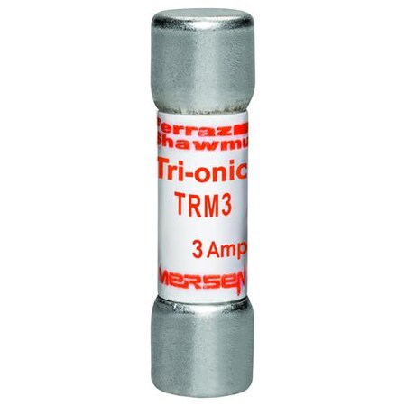 Midget Fuse, TRM Series, Time-Delay, 3A, 250V AC, 10kA MPN:TRM3